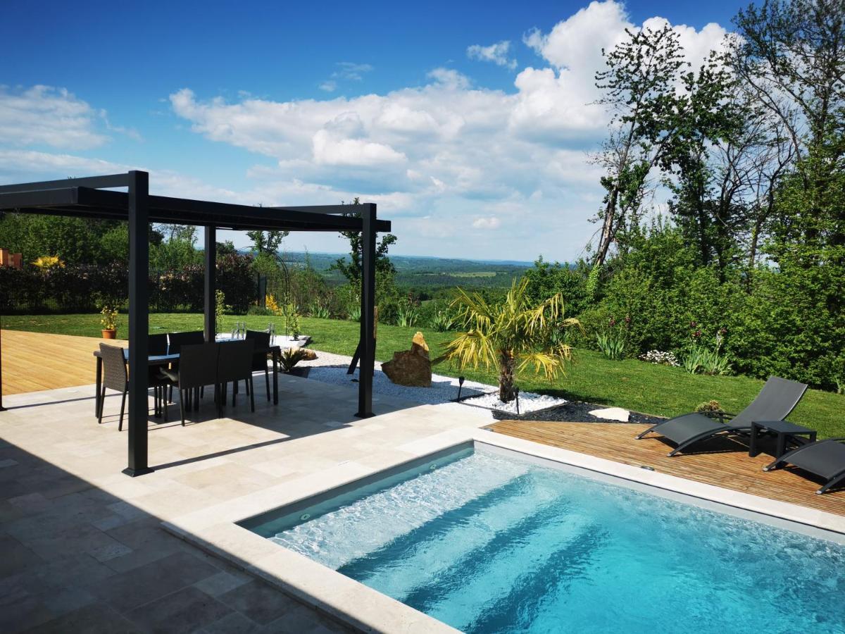 "Notre Bastide" Maison Et Table D'Hotes Traditionnelle Et Vegetarienne, Piscine, Jacuzzi, Clim, , A 5 Mn De Sarlat Marcillac-Saint-Quentin المظهر الخارجي الصورة