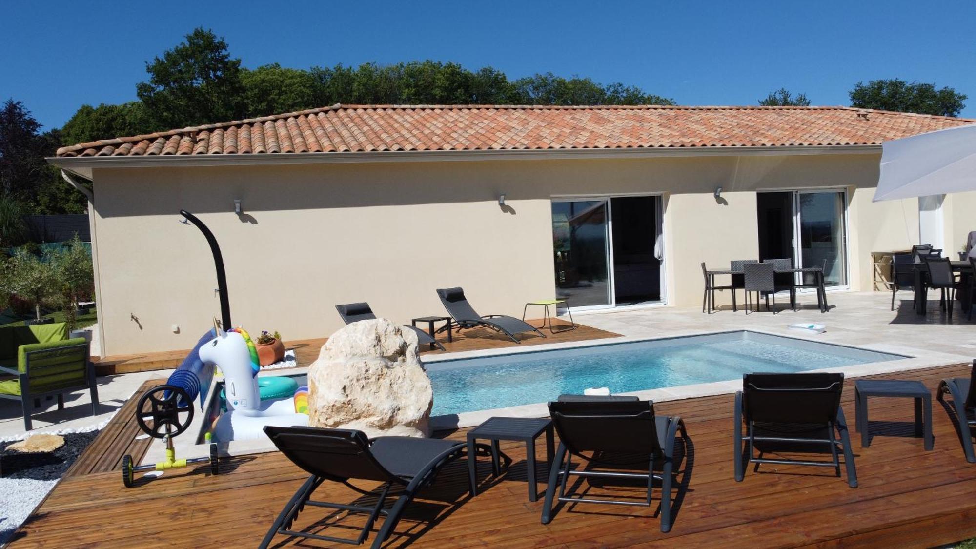 "Notre Bastide" Maison Et Table D'Hotes Traditionnelle Et Vegetarienne, Piscine, Jacuzzi, Clim, , A 5 Mn De Sarlat Marcillac-Saint-Quentin المظهر الخارجي الصورة